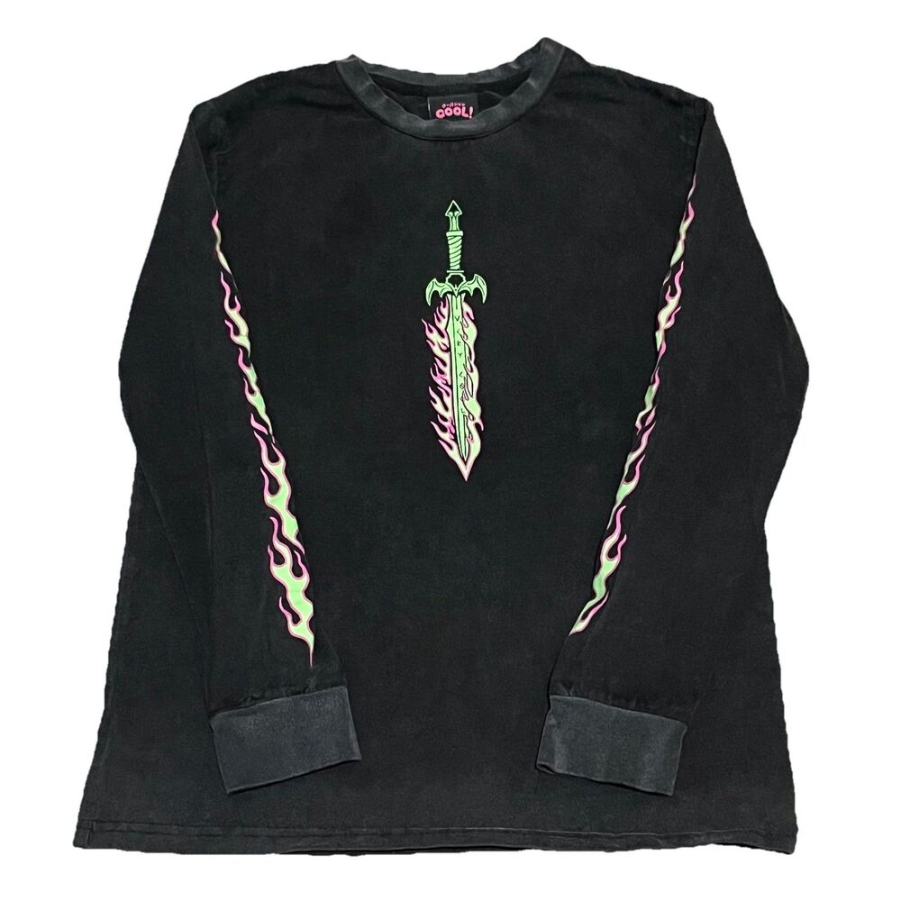 "SWORD" Long Sleeve Cold Ones Maxmoefoe Chad Cool Shirtz RARE! Size XS